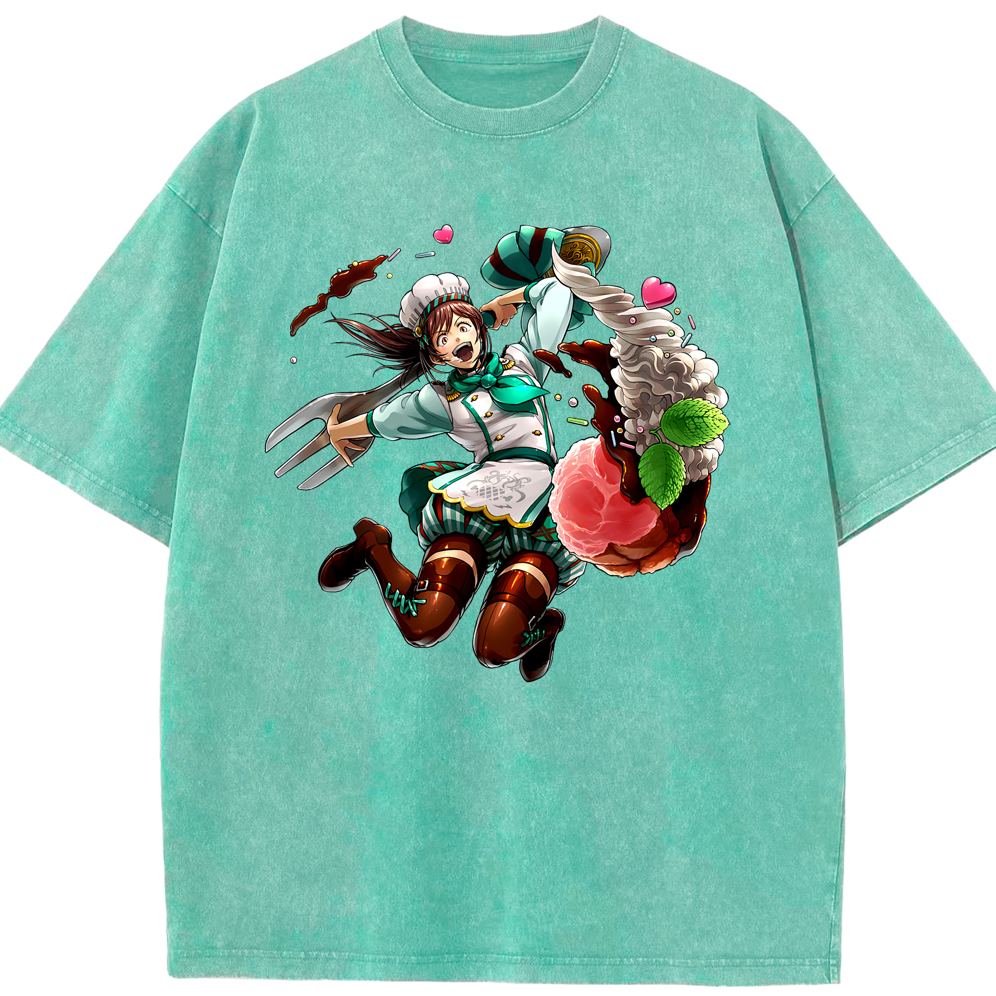 （画像用） 進撃の巨人 サシャ·ブラウス Attack on Titan Sasha Blaus 綿100% ヴィンテージ風 半袖Tシャツ（フロントプリント）